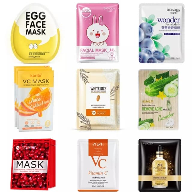 Sheet masks