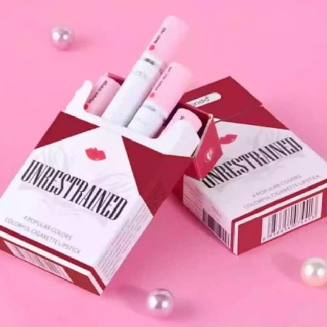 4 pcs cigaratte matte waterproof lipsticks