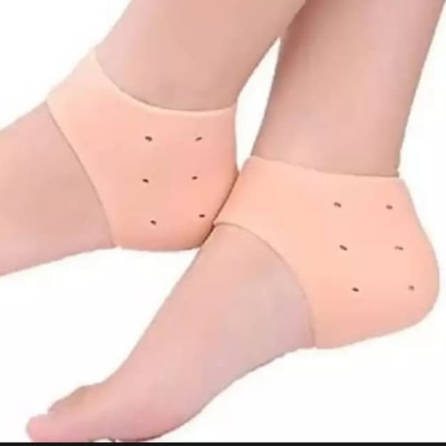1pair (2PCs) silicon gel heel crack protector