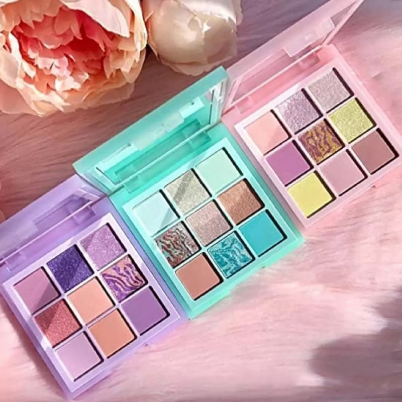 Eyeshadow 9 colors kit palette long pigmented eyeshadows  palettes high qua