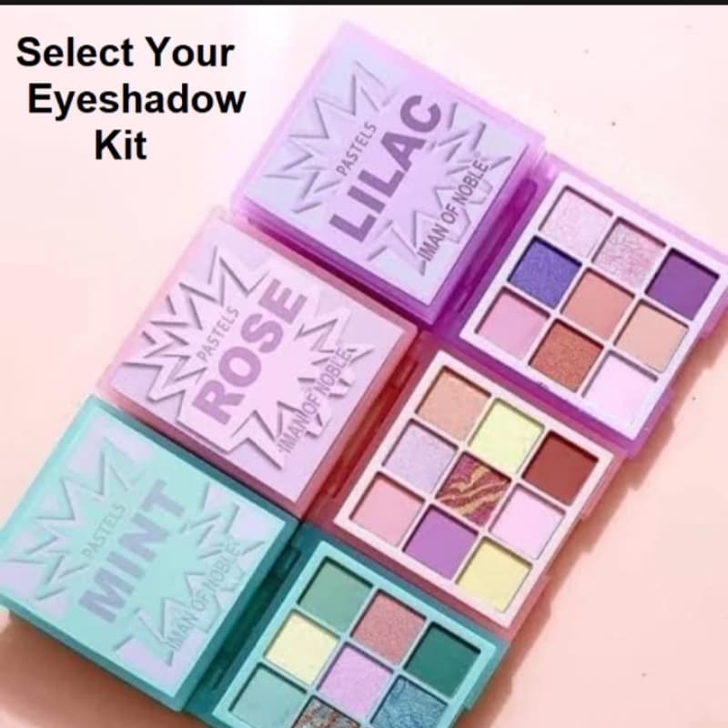 Eyeshadow 9 colors kit palette long pigmented eyeshadows  palettes high qua