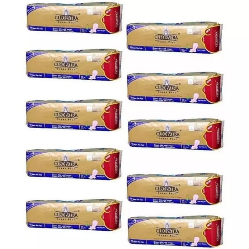 Cleopatra pads for girls pack of 10