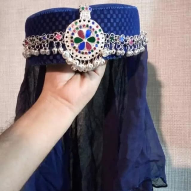 Haleema sultan girl cap with duppatta