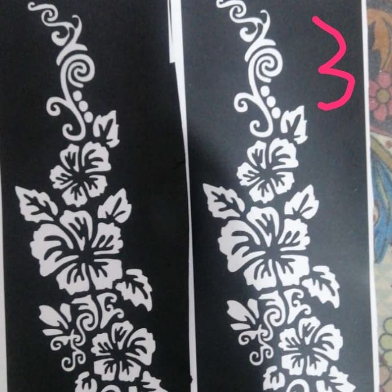Mehndi sticker 3